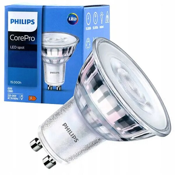 PHILIPS CorePro LED REFLEKTOR ŽARULJA 3.5-35W GU10 830 36D 8718696728338