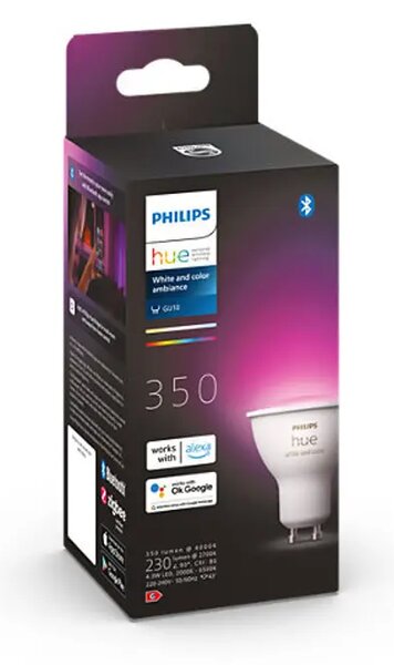 Philips Hue PAMETNA LED ŽARULJA 1xGU10/5.7W/2000-6500K+RGB/350lm 8719514339880