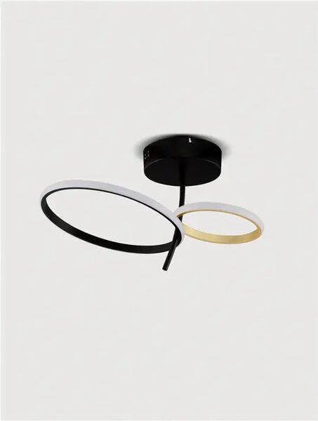 IMAR PLAFONJERA LED/3200K/30W/1489Lm/CRNA I ZLATNA NL9001110
