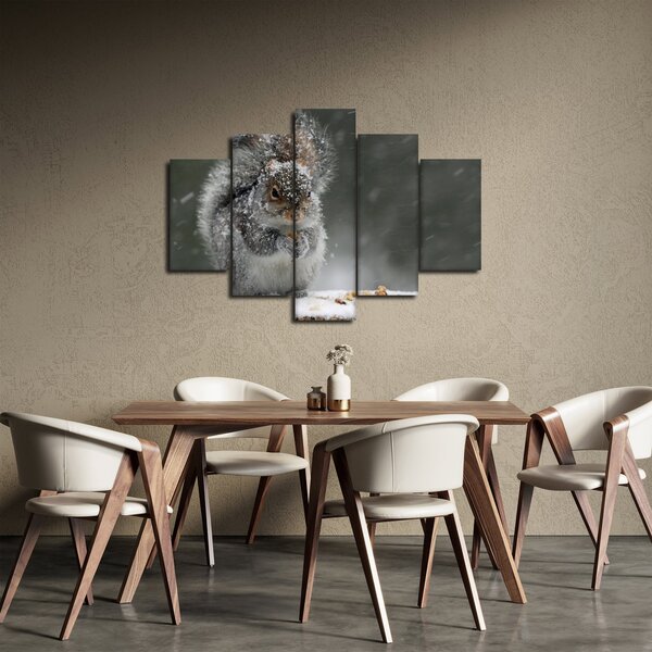 Slika - Vjeverica zimi (150x105 cm)