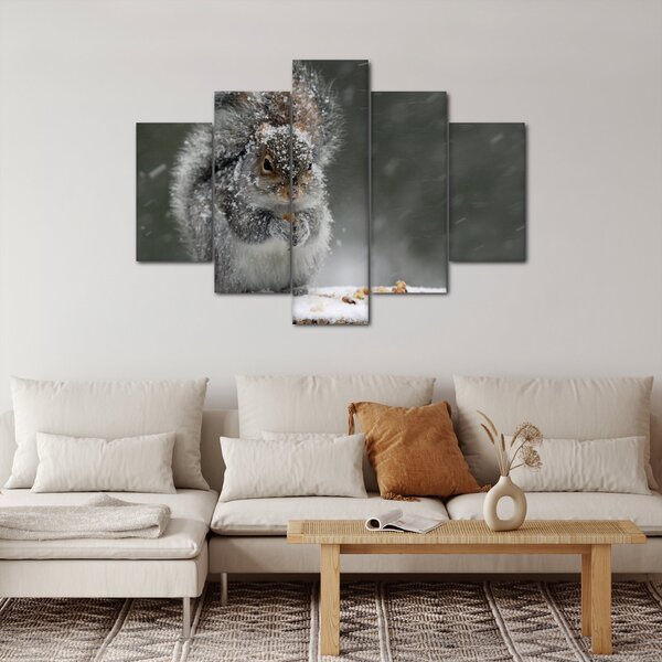 Slika - Vjeverica zimi (150x105 cm)