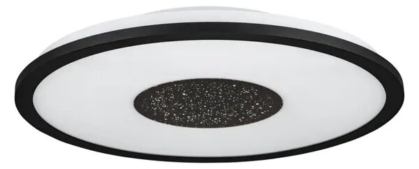 STROPNA LAMPA 1xLED 18W, CRNO/BIJELA MARMORATA 900558