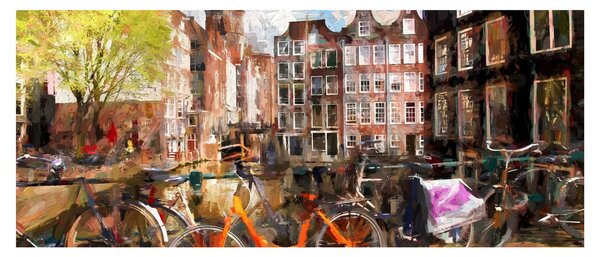 Slika - Amsterdam (120x50 cm)