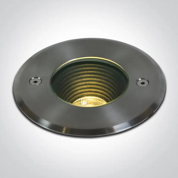 UGRADBENA VANJSKA PODNA SVJETILJKA COB LED 15W WW 20deg 230V SS316L IP67 DM69070C/W