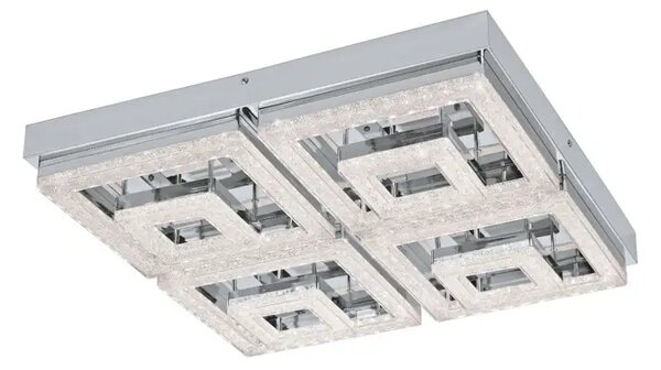 PLAFONJERA 1xLED 48W, KROM/KRISTAL FRADELO 95661