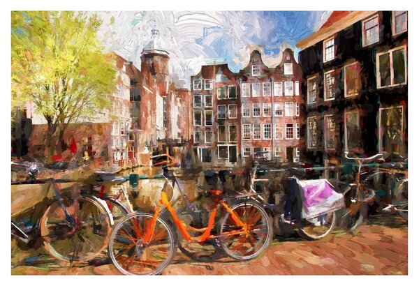 Slika - Amsterdam (90x60 cm)
