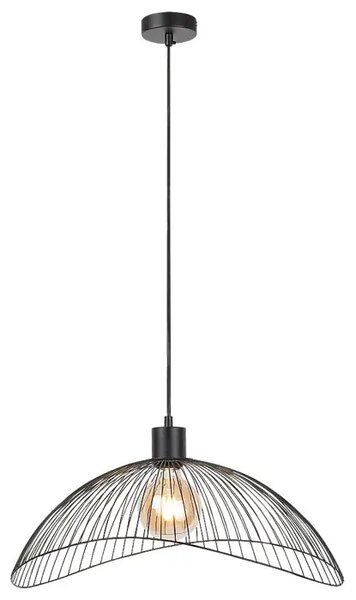 IDUNA VISILICA E27 1X MAX 60/MAT CRNA/IP20 RA4347