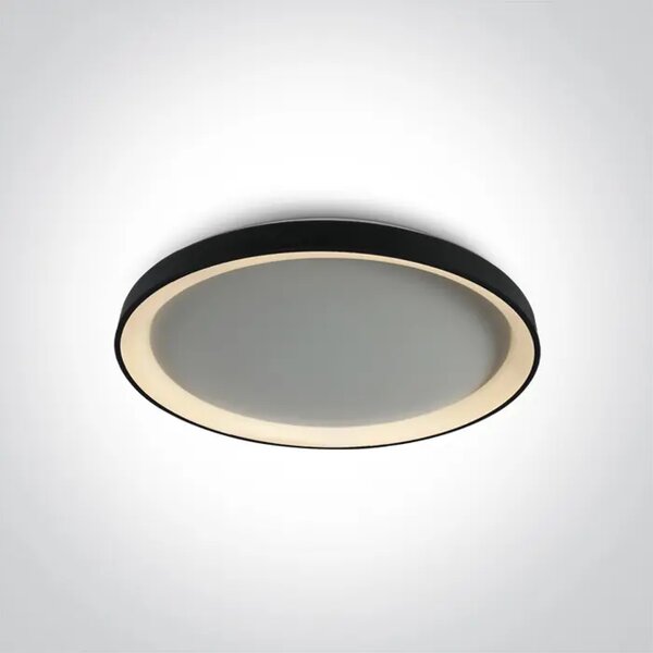 PLAFONJERA LED/48W/2700K-3000K-4000K/4080Lm/230V fi580mm CRNA DM62148L/B/V