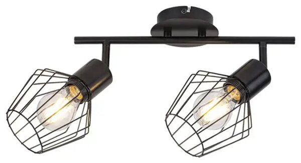 BELANO REFLEKTOR E27 2X MAX 40/CRNA/IP20 RA3535