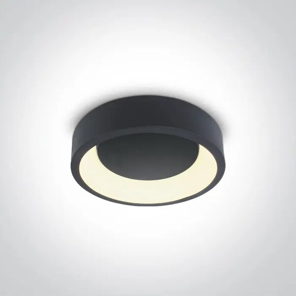PLAFONJERA LED/20W/3000K/1200lm/230V fi300mm ANTRACIT DM62130N/AN/V