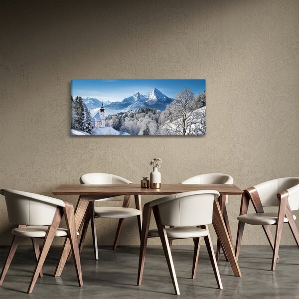 Slika - Snježni krajolik (120x50 cm)
