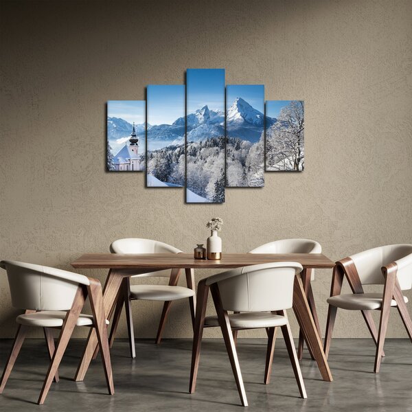 Slika - Snježni krajolik (150x105 cm)