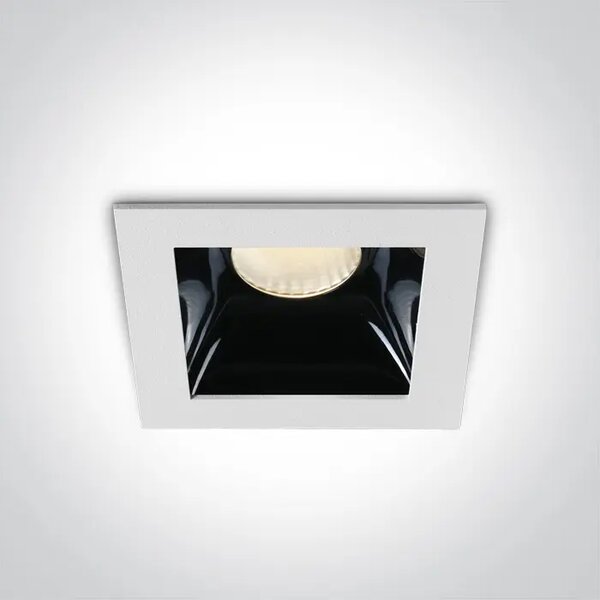 UGRADBENA SVJETILJKA LED/6,5W/3000K/550lm/36°/350mA IP20 BIJELA DM50107B/W/W