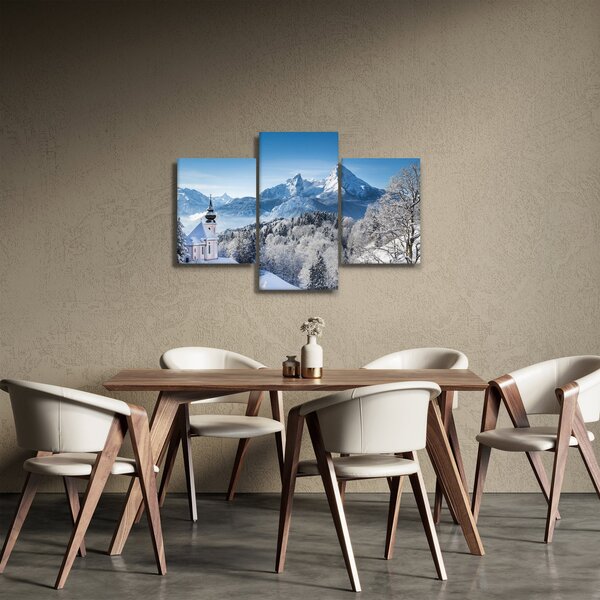 Slika - Snježni krajolik (90x60 cm)