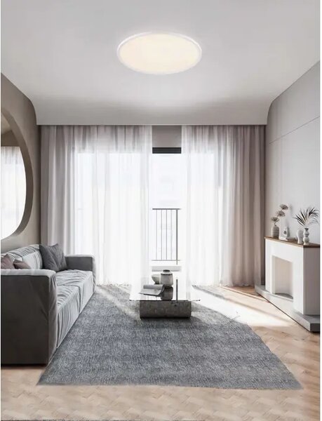 AOTON PLAFONJERA/ZIDNA LAMPA LED /2700-3000K/55W/4661Lm/BIJELA NL9030511