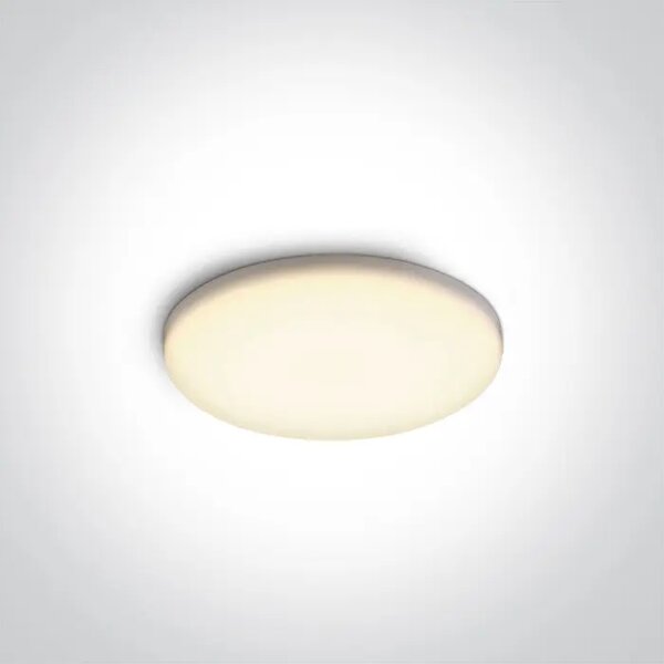 UGRADBENA LED SVJETILJKA/8W/3000K/550lm/230V IP65 BIJELA DM10108CF/W
