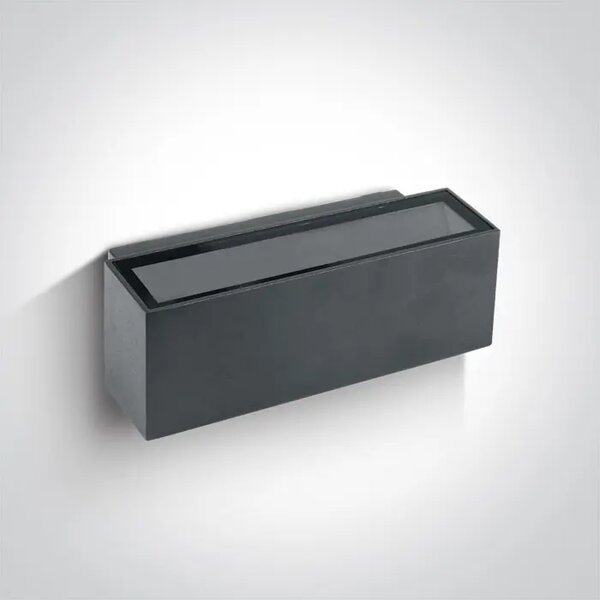 ZIDNA LED SVJETILJKA 2x6W/3000K/2x420lm/230V/IP54 ANTRACIT DM67374A/AN/W