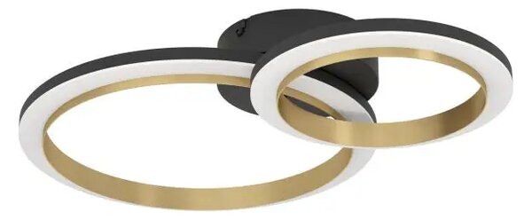 PLAFONJERA 1xLED 12W, CRNA/MESING/BIJELA CALLIERA 901223