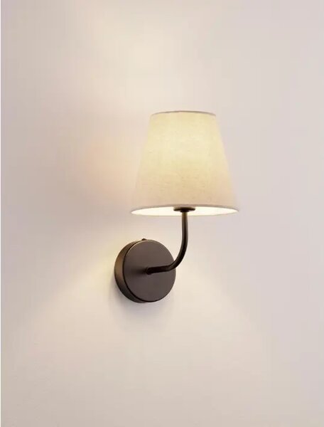 MOIST ZIDNA LAMPA E27 IP20/CRNA NL9036046
