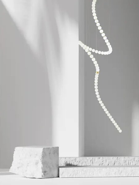 PERLA VISILICA LED 207W/3000K/13065lm/DIMM/IP20/ZLATNA NL9695207