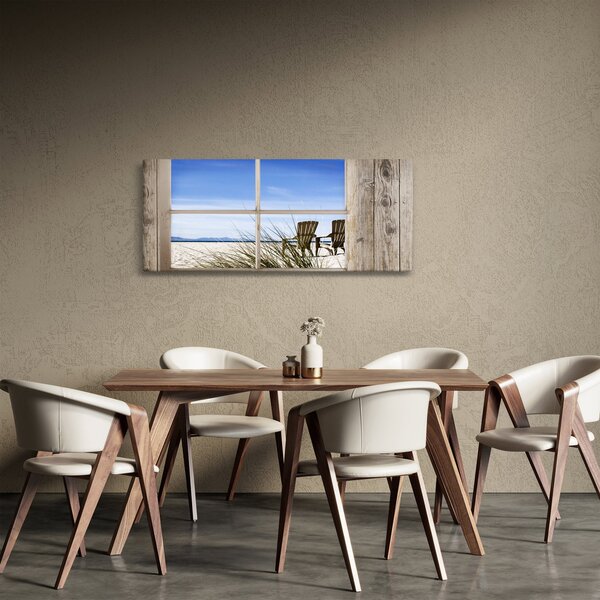 Slika - Pogled kroz prozor (120x50 cm)