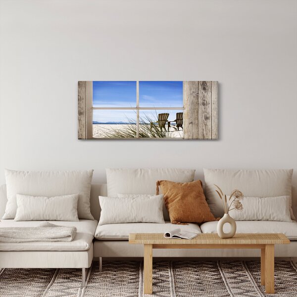 Slika - Pogled kroz prozor (120x50 cm)