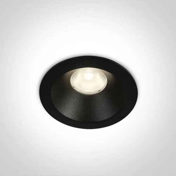 UGRADNA SVJETILJKA LED 8W/600lm/3000K/230V/CRNA DM10108D/B/W