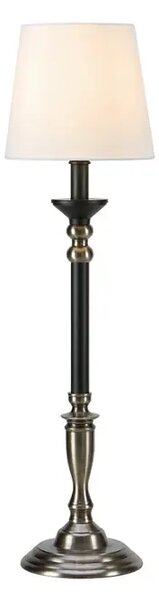 GENT STOLNA LAMPA 1L STEEL/BLACK/OFFWHITE E27 MA108680