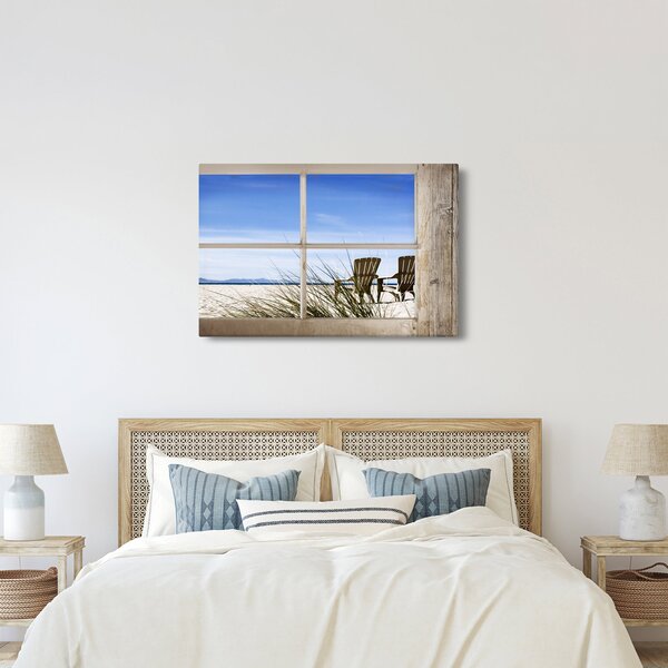 Slika - Pogled kroz prozor (90x60 cm)