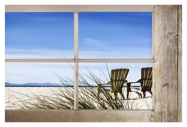 Slika - Pogled kroz prozor (90x60 cm)