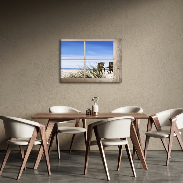 Slika - Pogled kroz prozor (70x50 cm)