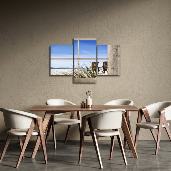 Slika - Pogled kroz prozor (90x60 cm)