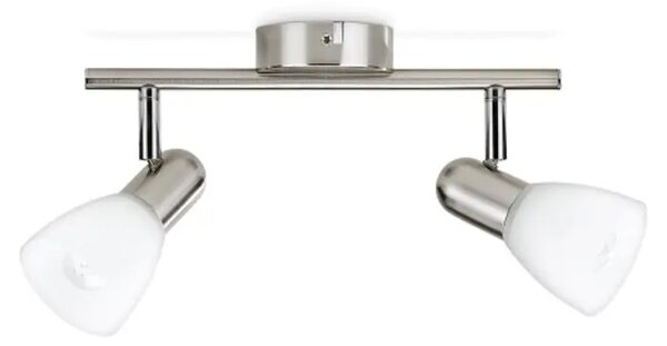 Burlap PHILIPS REFLEKTOR 2×E14/40W/230V MAT KROM 50232/17/E7