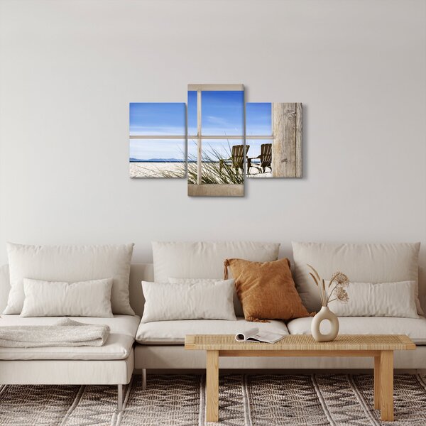 Slika - Pogled kroz prozor (90x60 cm)