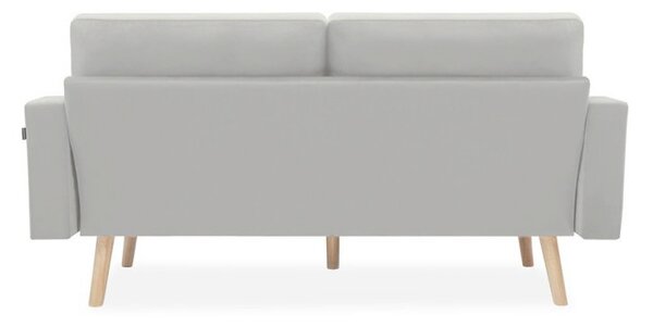 Svijetlosiva trosjedna sofa MANDI