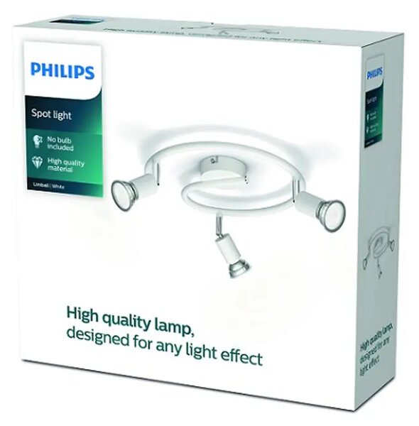 Limbali PHILIPS STROPNI REFLEKTOR BIJELI 3x50W 230V 8719514465176