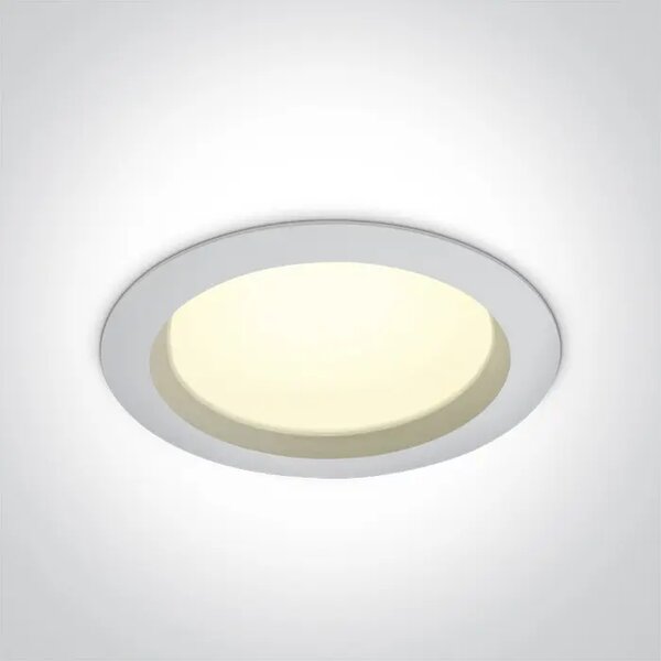 UGRADBENA SVJETILJKA LED/25W/4000K/2000lm/90°/240V/FI.228mm/ IP54 BIJELA DM10125B/W/C