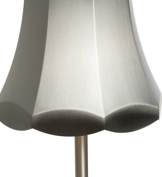 Set od 2 retro stolnih svjetiljki gunmetal punjivih IP44 - Granny