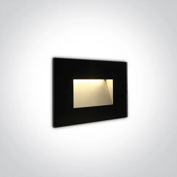 ZIDNA SVJETILJKA LED 4W/3000K/300lm/ IP65 CRNA DM68076/B/W