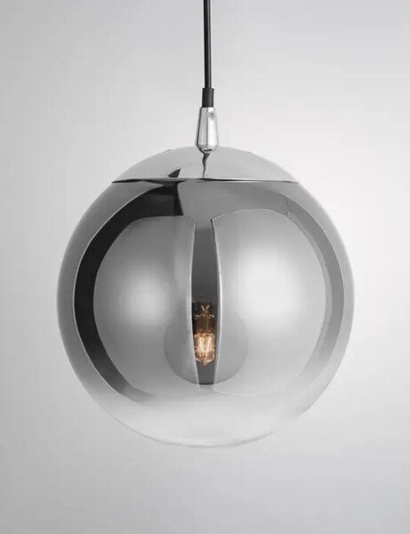 LAZIONE VISILICA E27 /IP20/KROM & SMOKE NL9080200