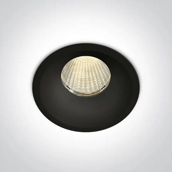 UGRADBENA SVJETILJKA LED/12W/3000K/1100lm/38°/700mA IP44 CRNA DM10112TP/B/W