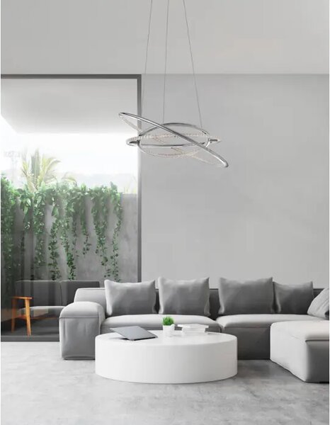 LIVORNO VISILICA LED 53W/3000K/5071lm/IP20/KROM NL8107401