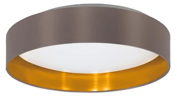 PLAFONJERA 1xLED 24W, PROM 380, KAPUČINO/ZLATNA MASERLO 2 99542