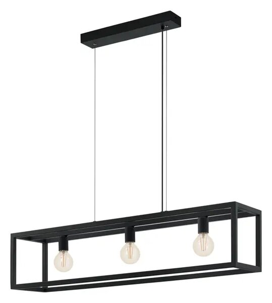 VISILICA 3xE27 D-1100, CRNA ELSWICK 49564