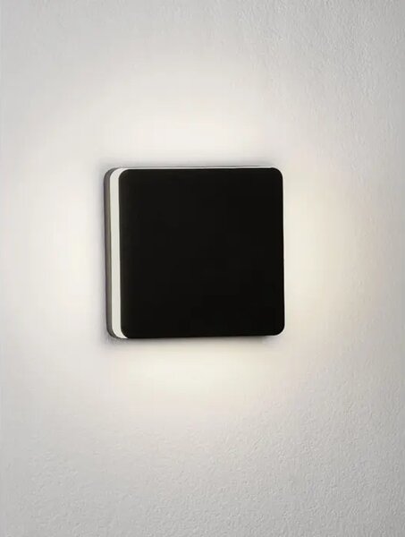 OONO VANJSKA ZIDNA SVJETILJKA LED 11Watt 270Lm IP65 3000K CRNA NL9030159