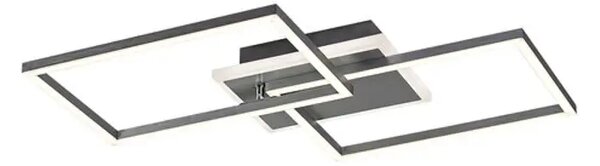 ATHELSTAN STROPNA SVJETILJKA LED 40/SREBRNA/ STRUGANI ALUMINIJ/IP20/2900lm RA71014