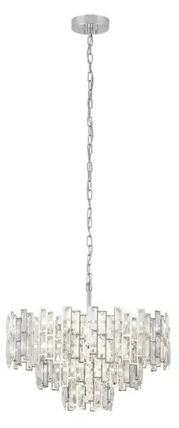 VISILICA 10xE14, 10X25W, PROM 630, KROM/KRISTAL CALMEILLES 1 39626