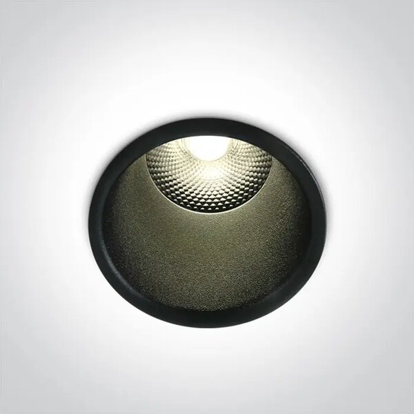 UGRADBENA SVJETILJKA LED/5W/3000K/300lm/24°/230V CRNA DM10105FD/B/W