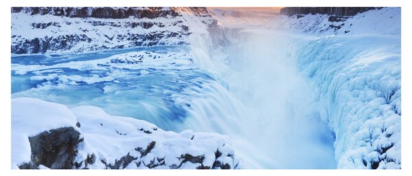 Slika - Ledeni slapovi (120x50 cm)