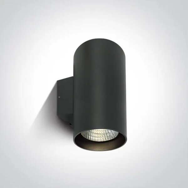 ZIDNA LAMPA LED 2x20W CW IP65 230V DIMM ANTRACIT DM67138L/AN/C